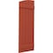 Ekena Millwork Americraft 5-Board (2 Batten) Wood Joined Board-n-Batten Shutters w/Ellipt Top, ARW101BE518X49CLH, PR ARW101BE518X49CLH - alternate 2
